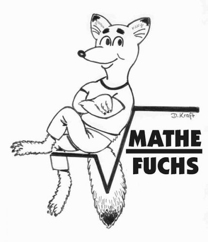 Das Logo des schulinternen Wettbewerbs „Mathefuchs“