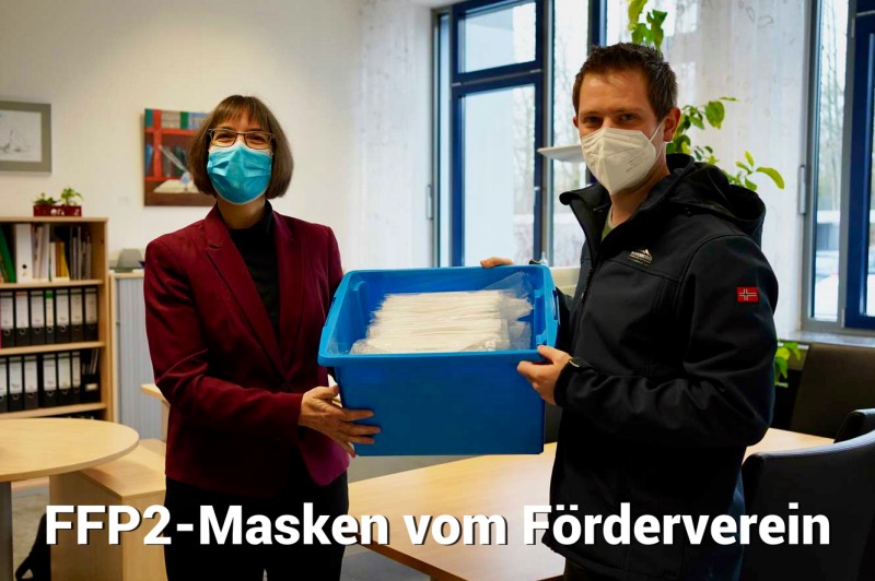 FFP2-Masken vom Förderverein