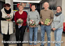 Ehrungen im Förderverein