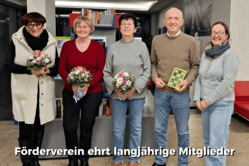 Ehrungen im Förderverein