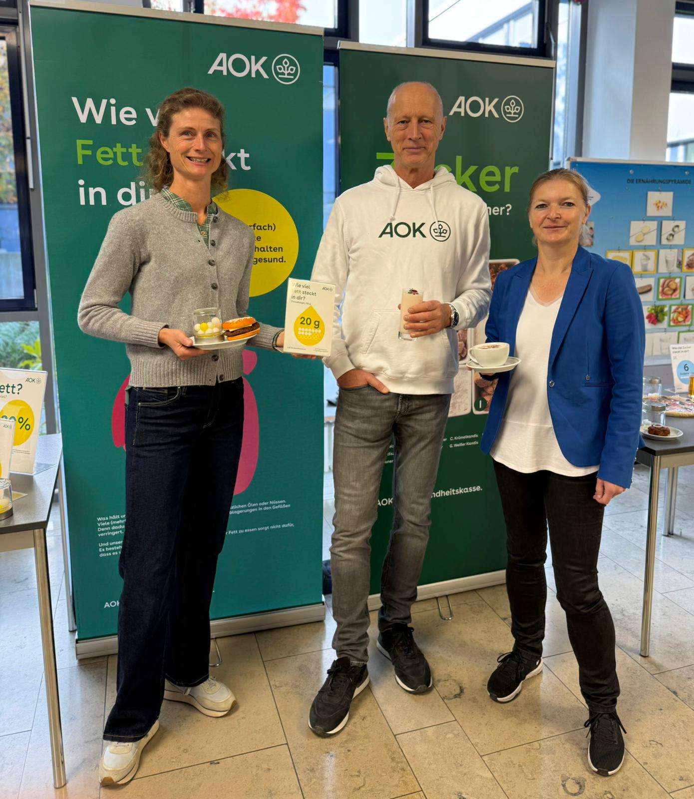 AOK mit Johannes