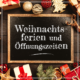 Weihnachtsferien